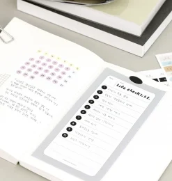 6pcs Calendar Month & Date Sticker Set