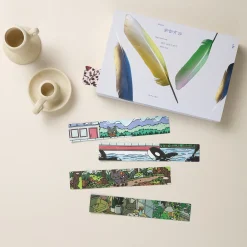 5pcs Cat in Seattle Bookmark Set