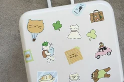 28pcs Cat's Happy Trip Sticker Set