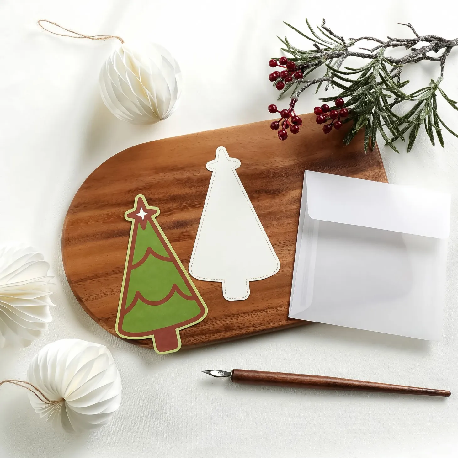 10pcs Christmas Mini Card Set