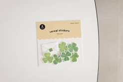 21pcs Clover Cereal Sticker Set