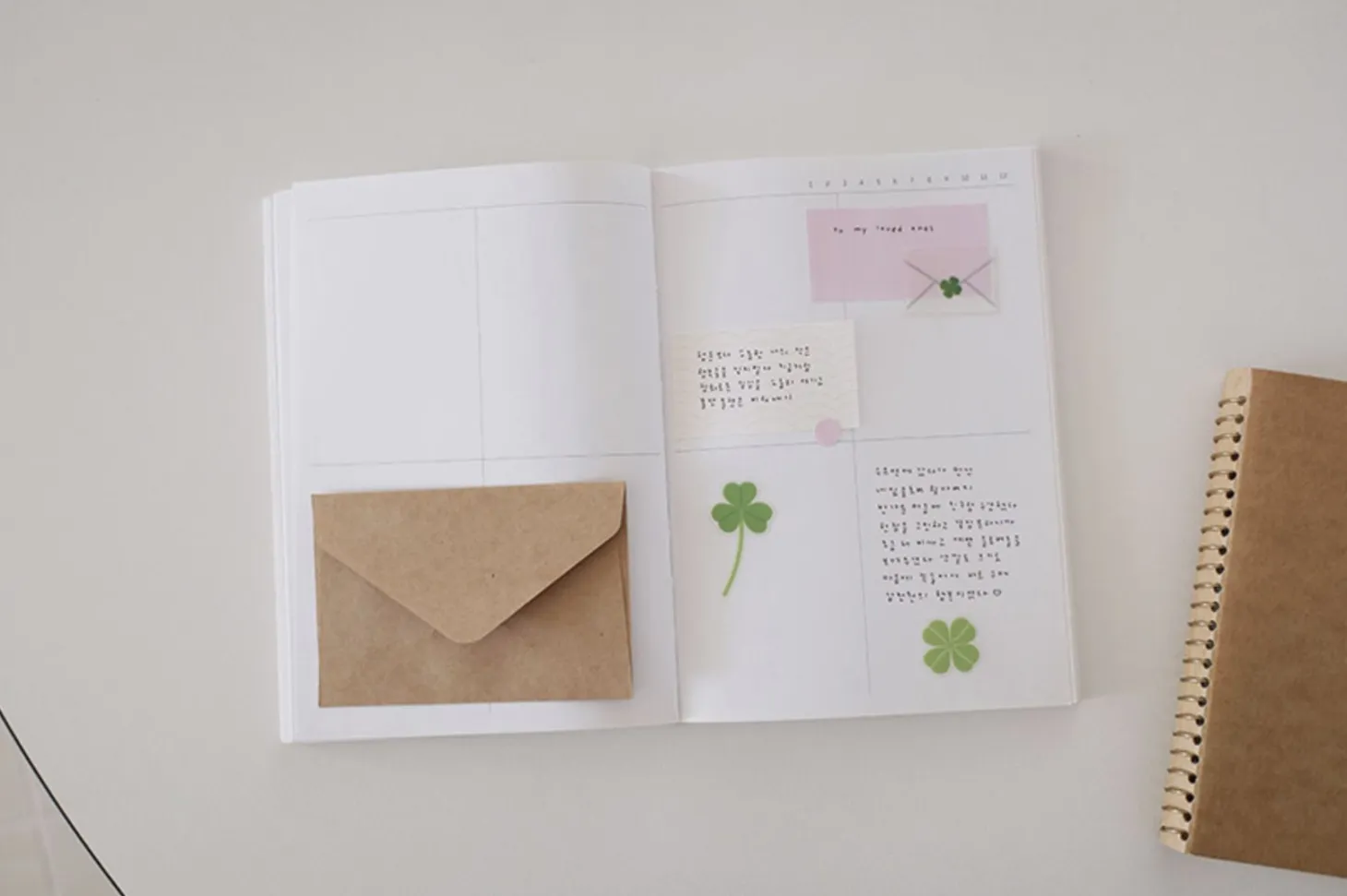 21pcs Clover Cereal Sticker Set