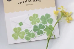 21pcs Clover Cereal Sticker Set