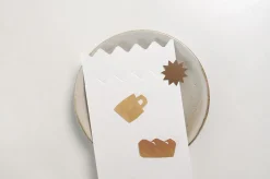 8pcs Coffee On Point Sticker Set