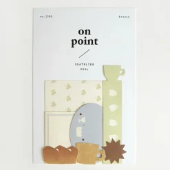 8pcs Coffee On Point Sticker Set