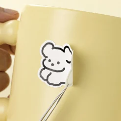 6pcs Coi Puppy Removable Sticker Set