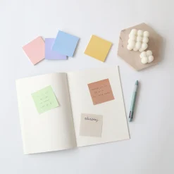 9pcs Colorful Dot Grid Sticky Note Set