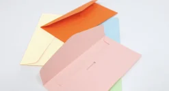4pcs Colorful Horizontal Envelope Set