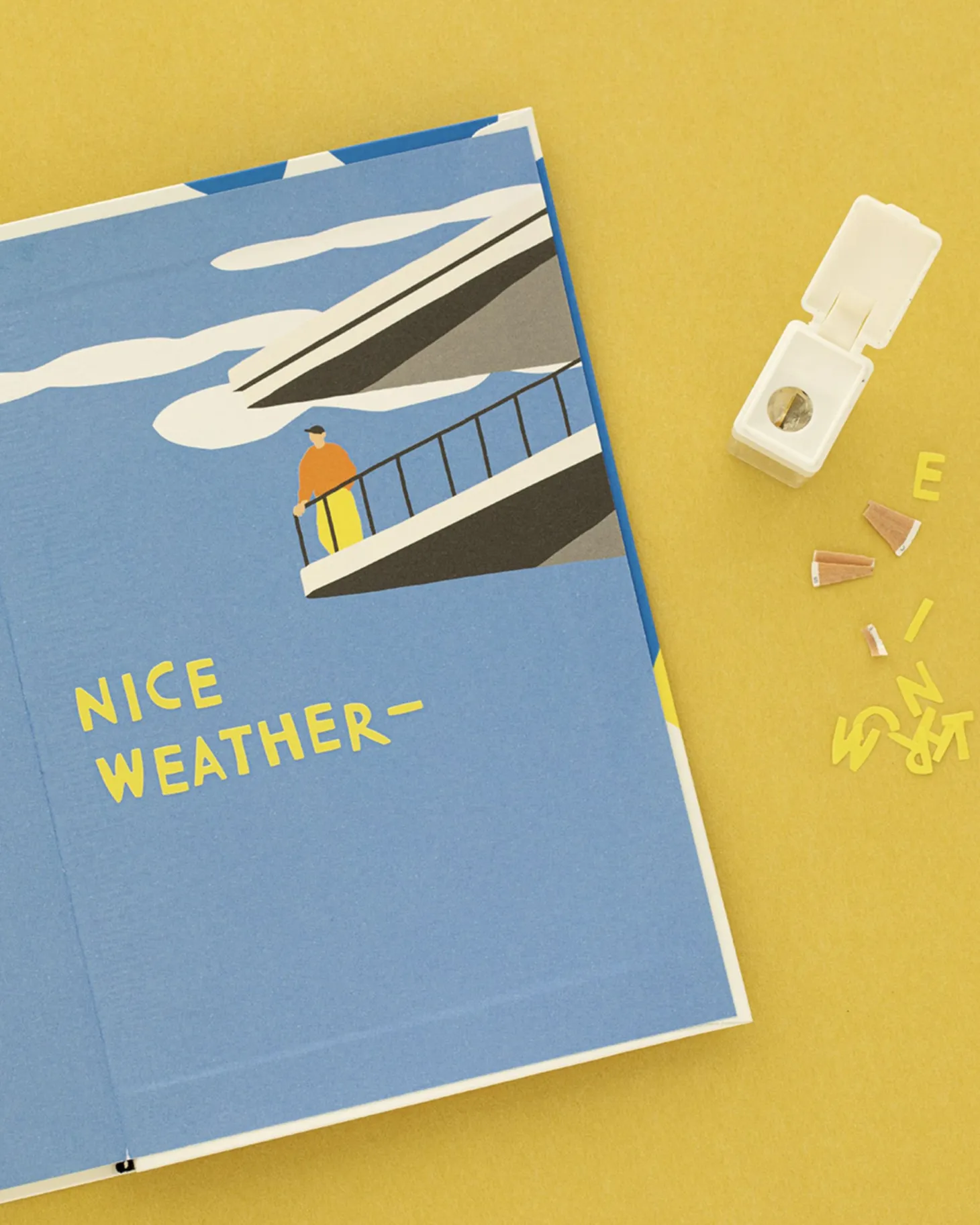 10pcs Colorful Typography Sticker Set