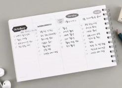 6pcs Daily Journal Deco Sticker Set