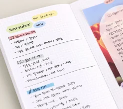 6pcs Daily Journal Deco Sticker Set