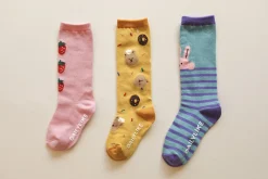 4pcs Dailylike Kids Knee Socks Set