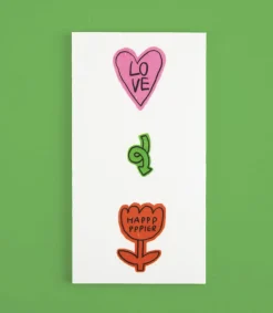 20pcs Doodle Drawing Removable Sticker Set