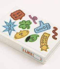 20pcs Doodle Drawing Removable Sticker Set