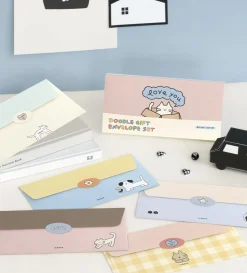 24pcs Doodle Gift Envelope Set
