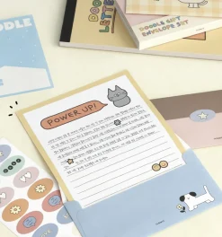 24pcs Doodle Gift Envelope Set