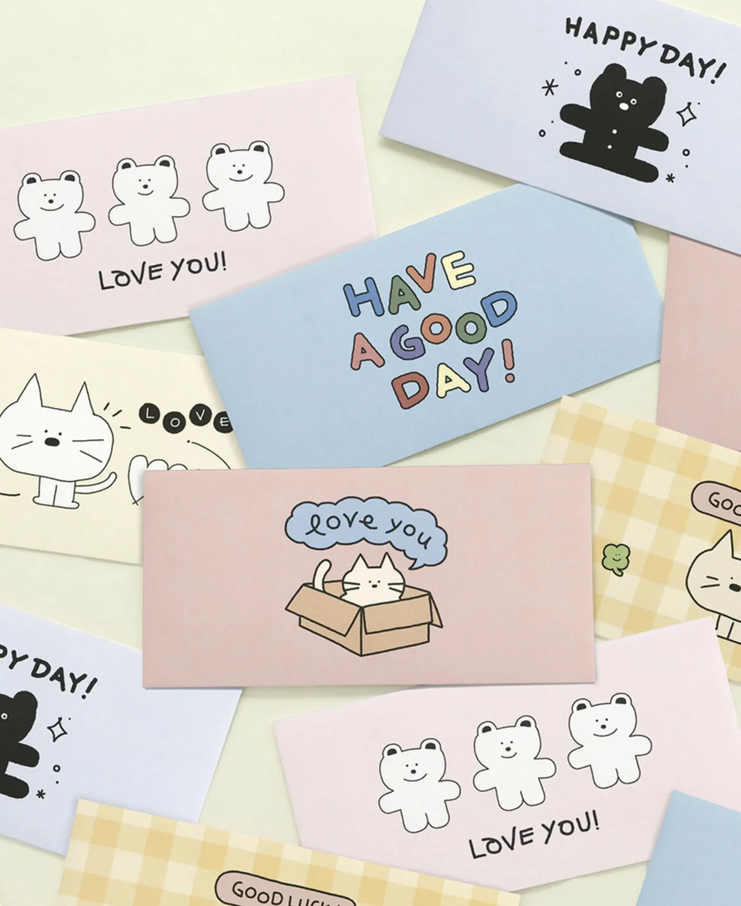 24pcs Doodle Gift Envelope Set