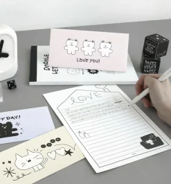 24pcs Doodle Gift Envelope Set