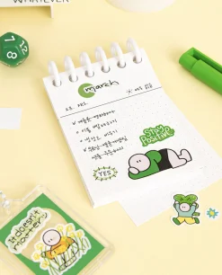 6pcs Doodle Point Removable Sticker Set