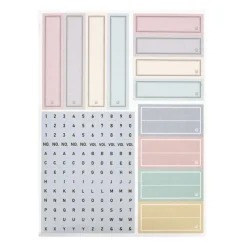 4pcs Double Pocket Photo Album Set