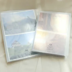 4pcs Double Pocket Photo Album Set