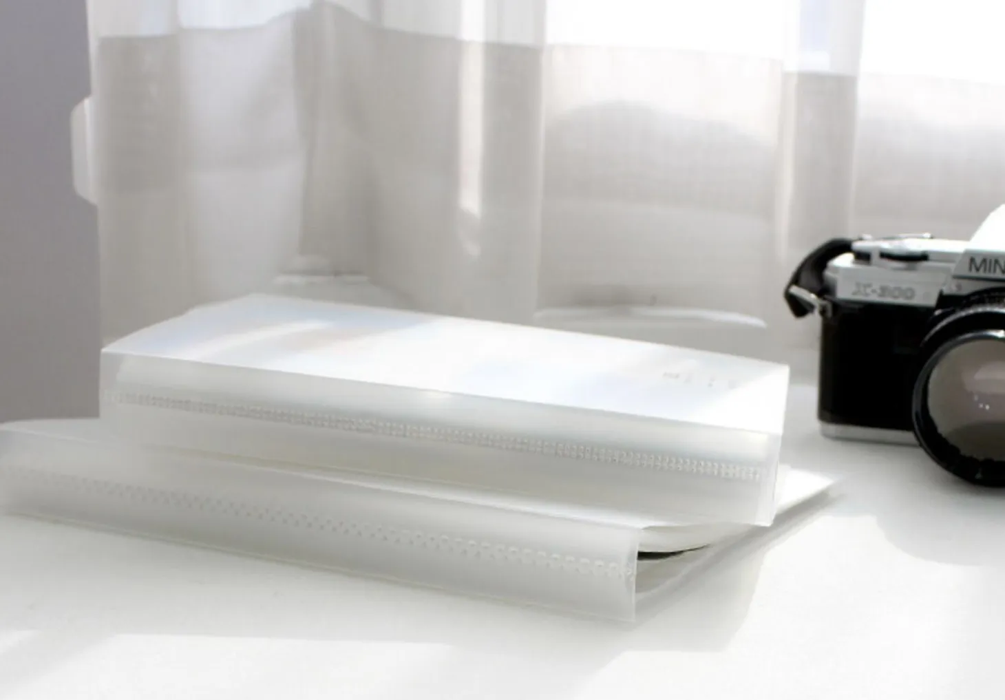 4pcs Double Pocket Photo Album Set