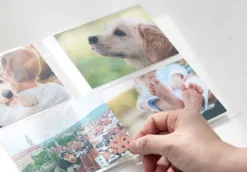 4pcs Double Pocket Photo Album Set