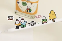 6pcs Drawing Point Removable Sticker Set