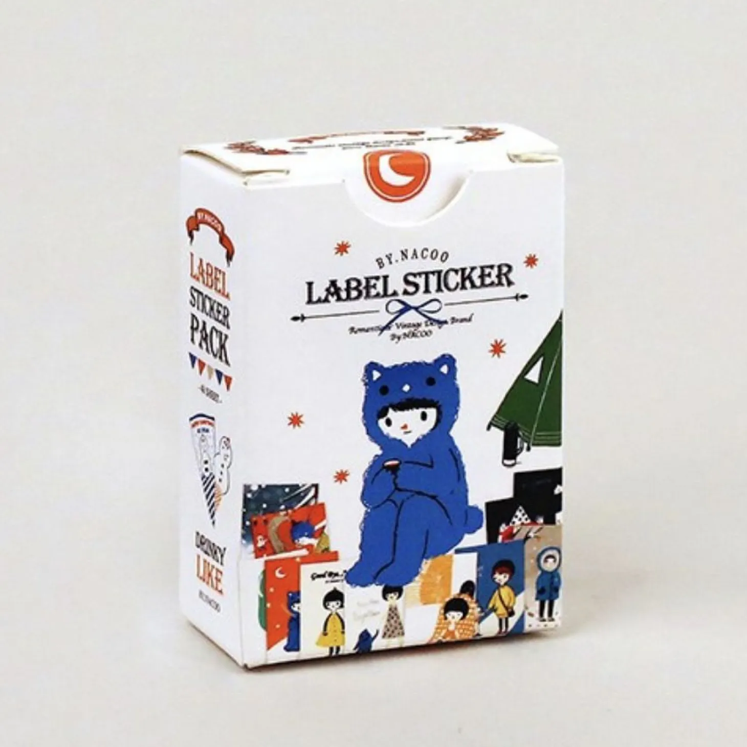 48pcs Drinky Doll Label Sticker Set