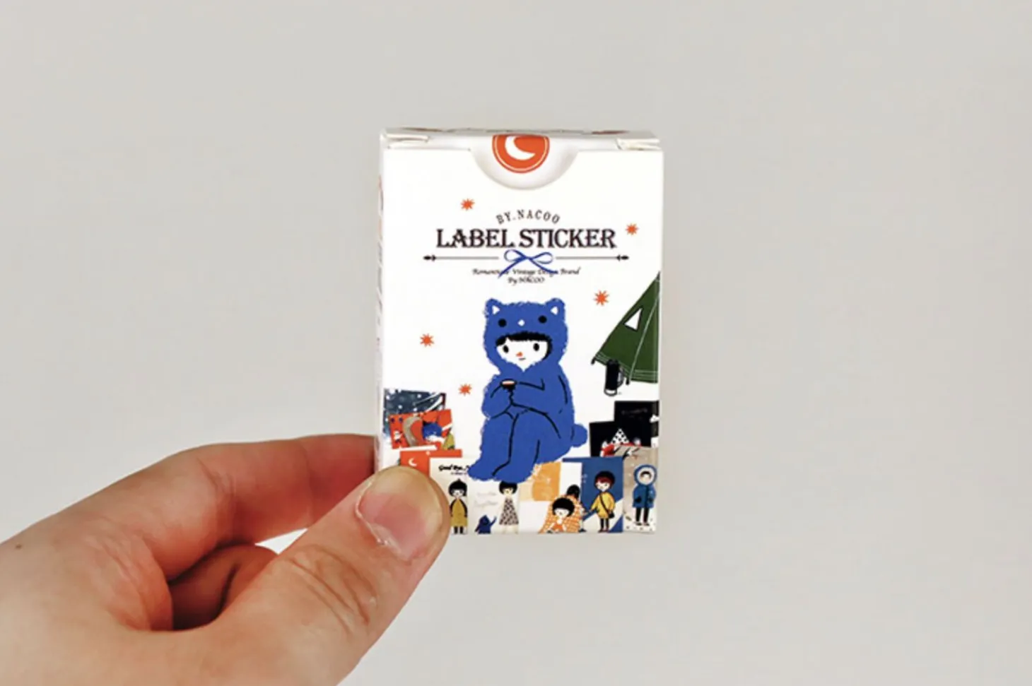 48pcs Drinky Doll Label Sticker Set