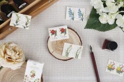 96pcs Flower Label Sticker Set