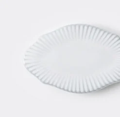 2pcs French Mood Blanc Spoon Rest Set