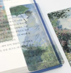 4pcs Gogh & Monet Bookmark Set