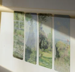 4pcs Gogh & Monet Bookmark Set
