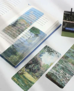 4pcs Gogh & Monet Bookmark Set