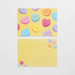 2pcs Heart Card & Envelope Set