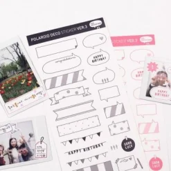 6pcs Instax Deco Sticker Set