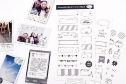 6pcs Instax Deco Sticker Set
