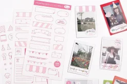 6pcs Instax Deco Sticker Set