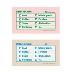 10pcs Item Checking Label Sticker