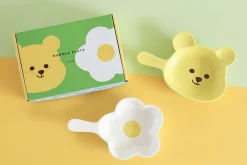 2pcs Jelly Bear Plate Set