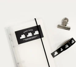 6pcs Jumping Cat Removable Sticker Set