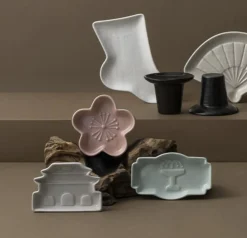 3pcs Korean Palace Mini Sauce Dish Set