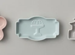 3pcs Korean Palace Mini Sauce Dish Set