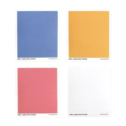 4pcs Label Sticker Set