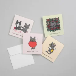2pcs Lana Cat Mini Card Set