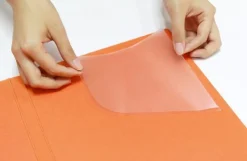 2pcs Large Round Pocket Sticker Set