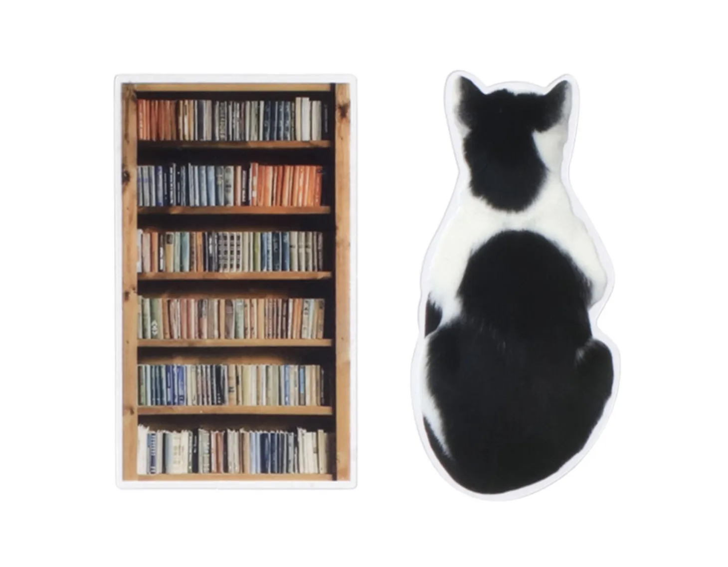 2pcs Large Translucent Bookmark Set