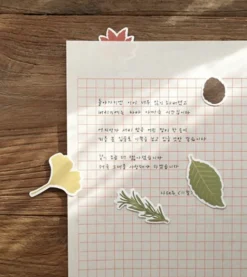 21pcs Leaves Cereal Sticker Set