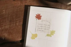 21pcs Leaves Cereal Sticker Set